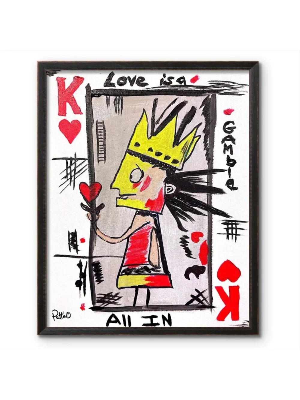 Pattie Overcash king hearts